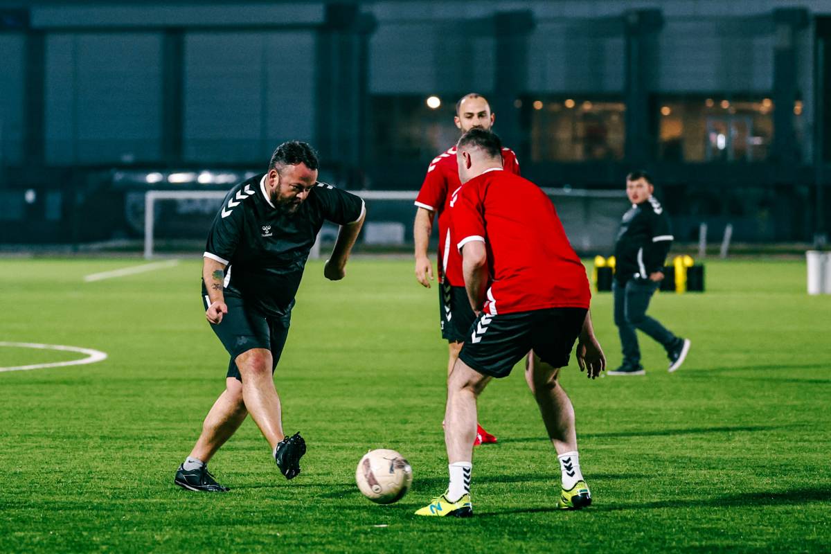 Samsunspor’dan örnek organizasyon: Taraftar ve yönetim aynı sahada