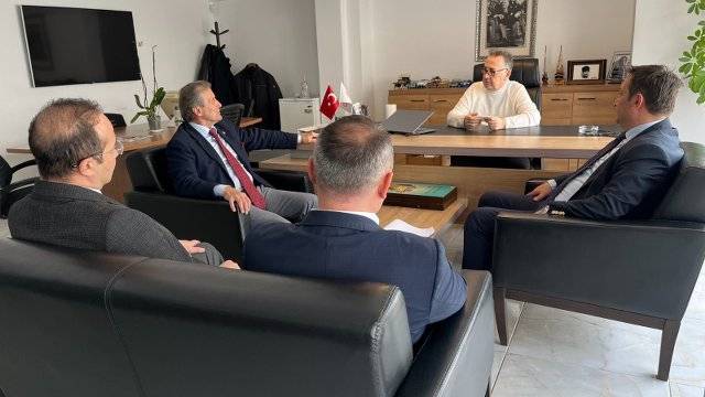 Samsun Büyükşehir Belediyesi'nden Gerçek Medya'ya Kurupelit Yat Limanı Marina Projesi ziyareti