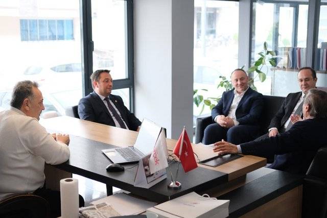 Samsun Büyükşehir Belediyesi'nden Gerçek Medya'ya Kurupelit Yat Limanı Marina Projesi ziyareti