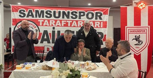 Samsunspor taraftarı aileler iftarda buluştu