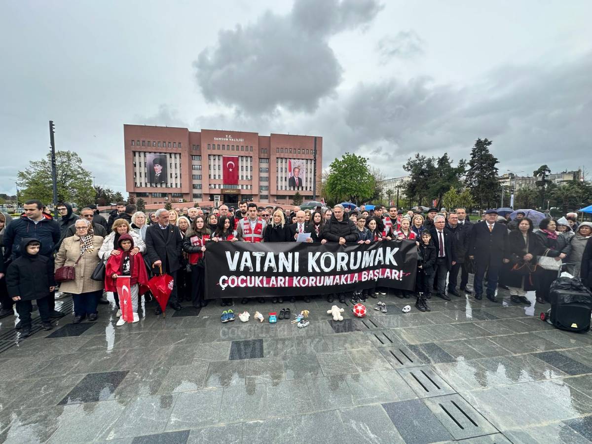 CHP Samsun’dan 23 Nisan’da sessiz yürüyüş eylemi