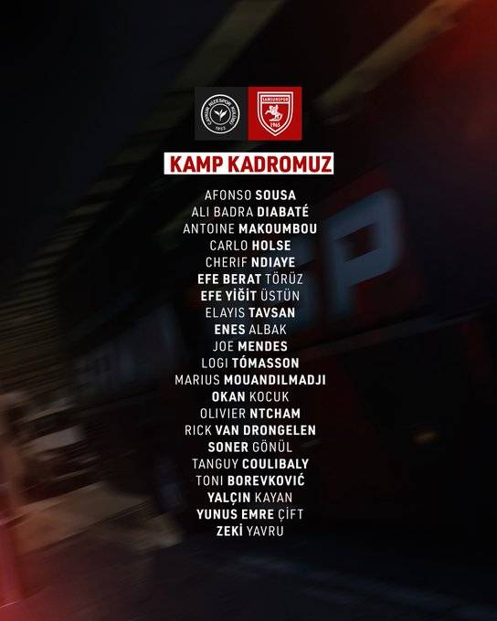 Samsunspor’da Celil şoku! 2 haftadır neden yok?