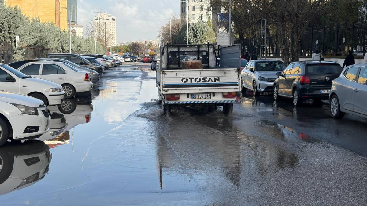 Ankara’da sağanak hayatı felç ettti