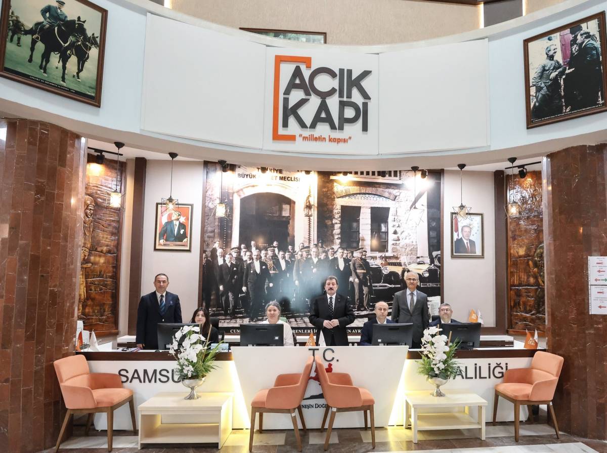 Samsun Açık Kapı'ya binlerce başvuru! Vatandaşın talebine yerinde çözüm