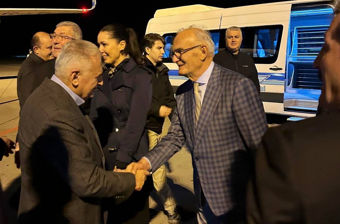 Binali Yıldırım Samsun'a geldi!