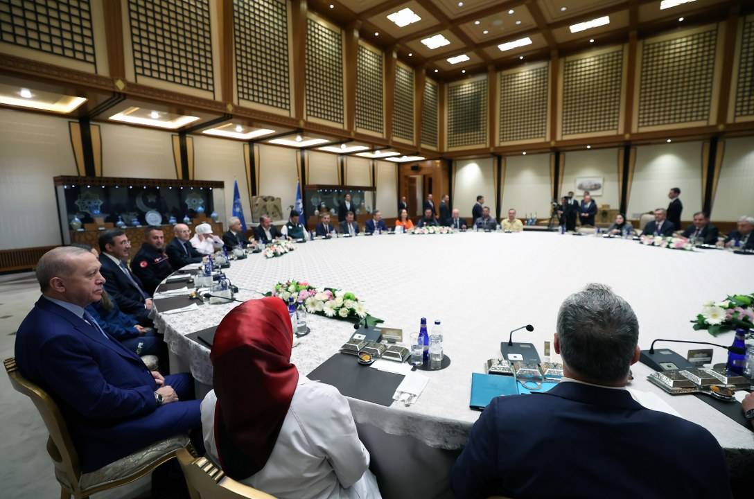 Cumhurbaşkanı Erdoğan, işçi ve işveren temsilcileriyle görüştü