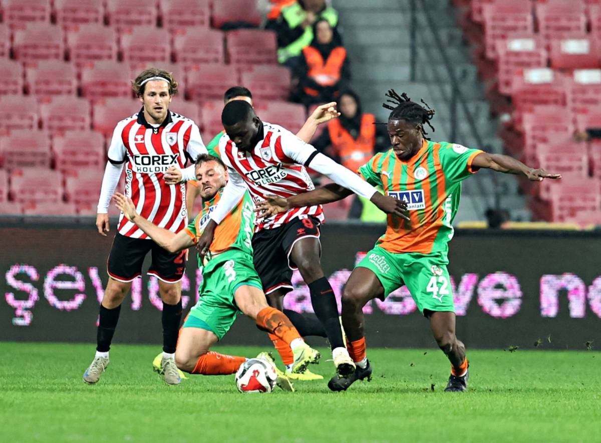 Samsunspor, Süper Lig'de Alanyaspor'u hiç yenemedi!
