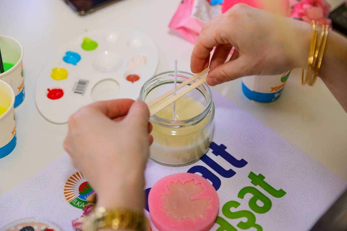 İlkadım’da cam atıklar değerlendi