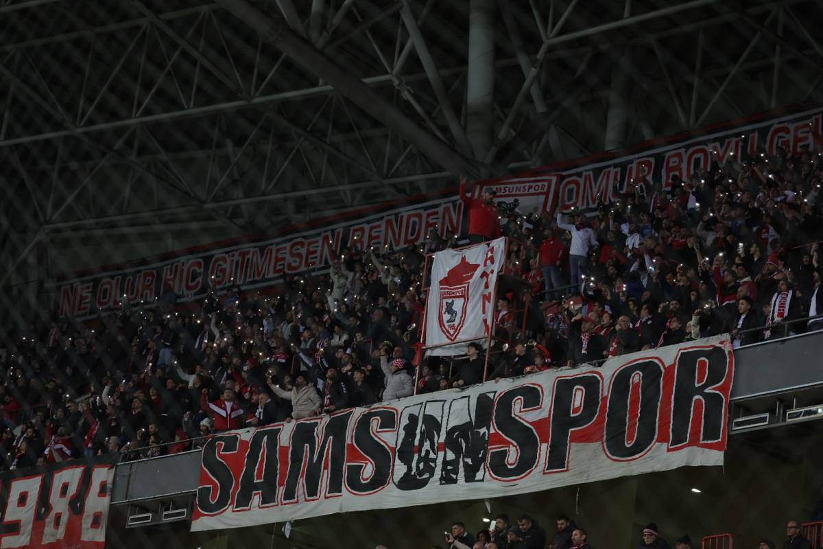 Samsunspor Beşiktaş maçı öncesinde taraftarlardan önemli karar