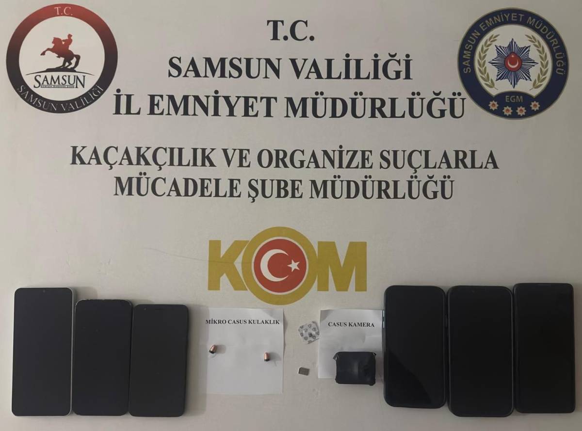 Samsun polisi sınavda kopya şebekesini çökertti: Suçüstü yakalandılar!