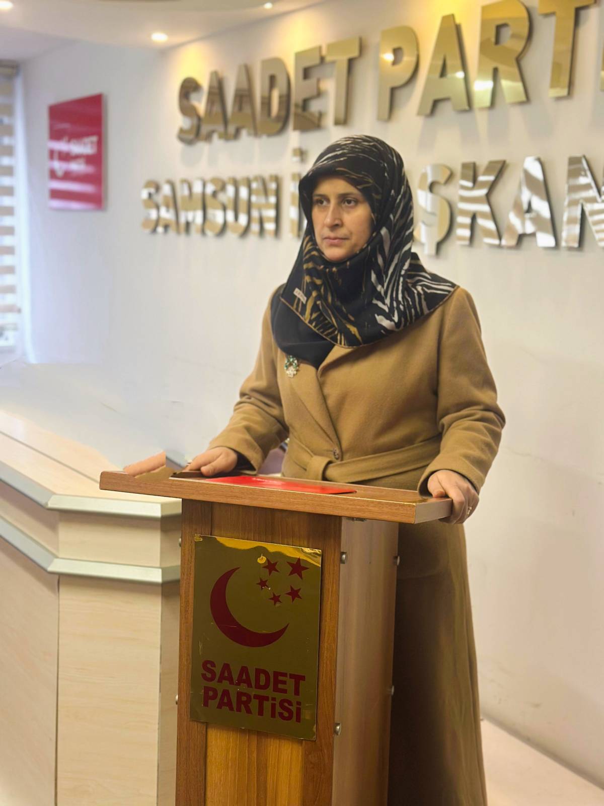 Saadet Partisi Samsun'dan okul saldırılarına tepki