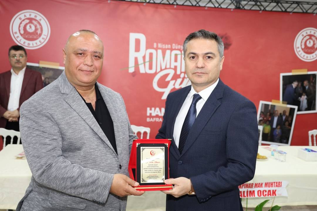 Samsun Bafra’da Romanlar Günü’nde birlik mesajı