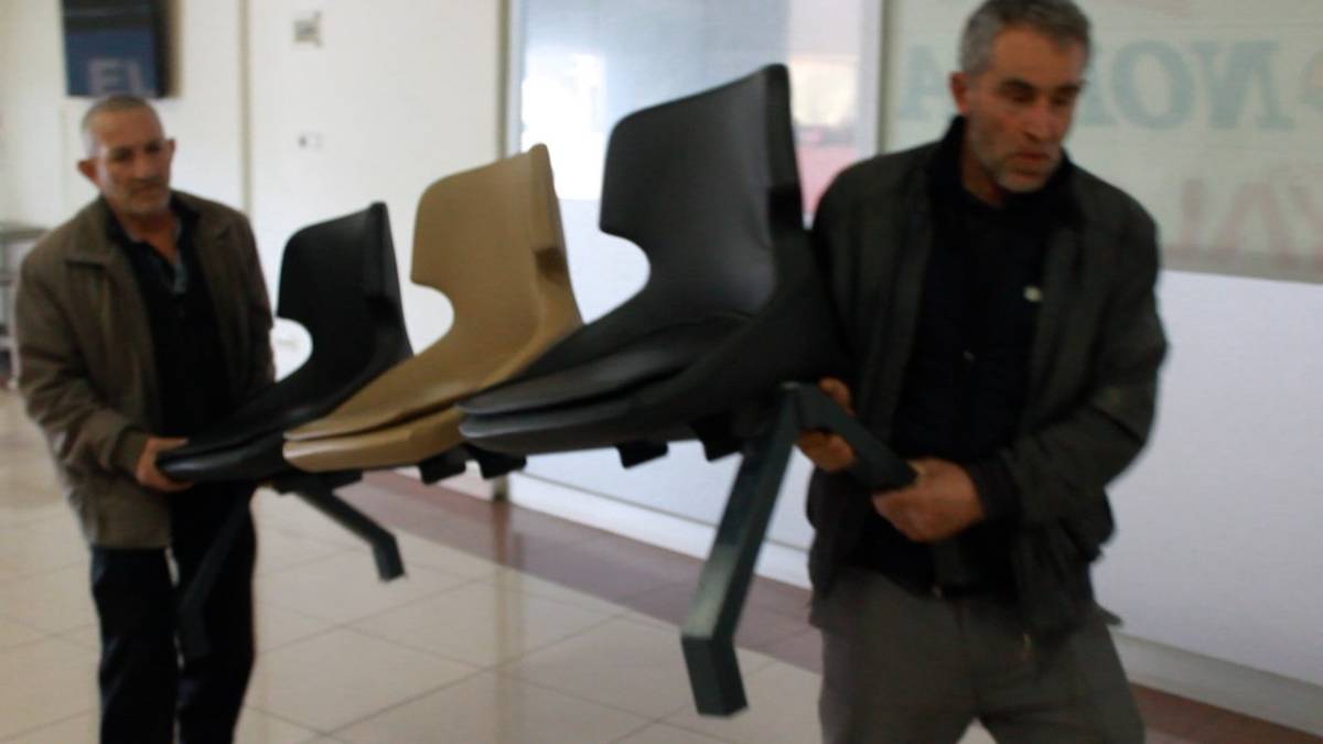 Samsun Otogarı’nda yazıhane tahliye edildi! Gerginlik çıktı