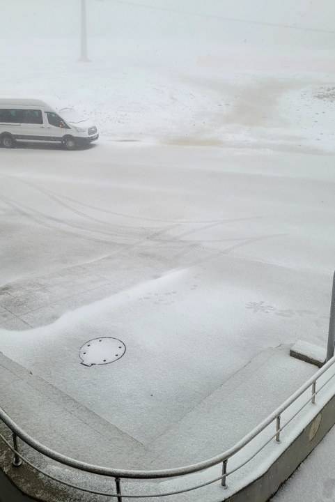 Samsun'da Akdağ beyaza büründü