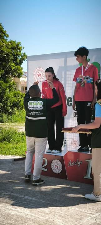 Samsunsporlu Sıla Tunç Türkiye ikincisi oldu