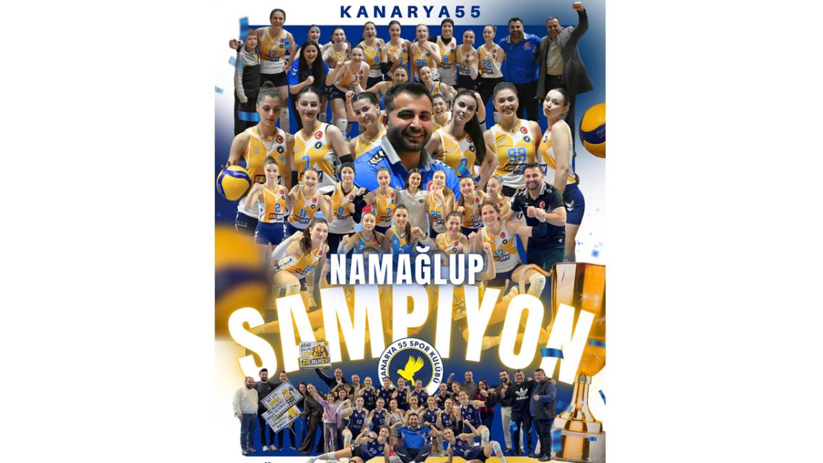 Kanarya55 tarih yazdı: Karadeniz Şampiyonu oldu, 2. Lig’e yükseldi