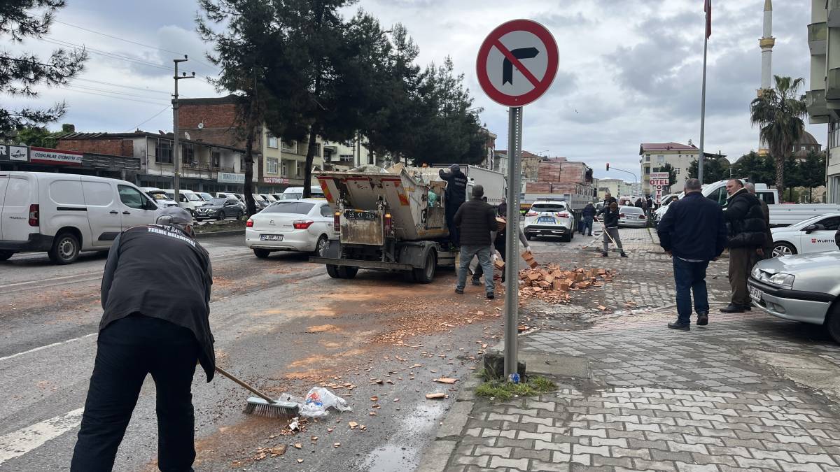 Samsun’da kaza: Karı koca tuğlaların altında kaldı