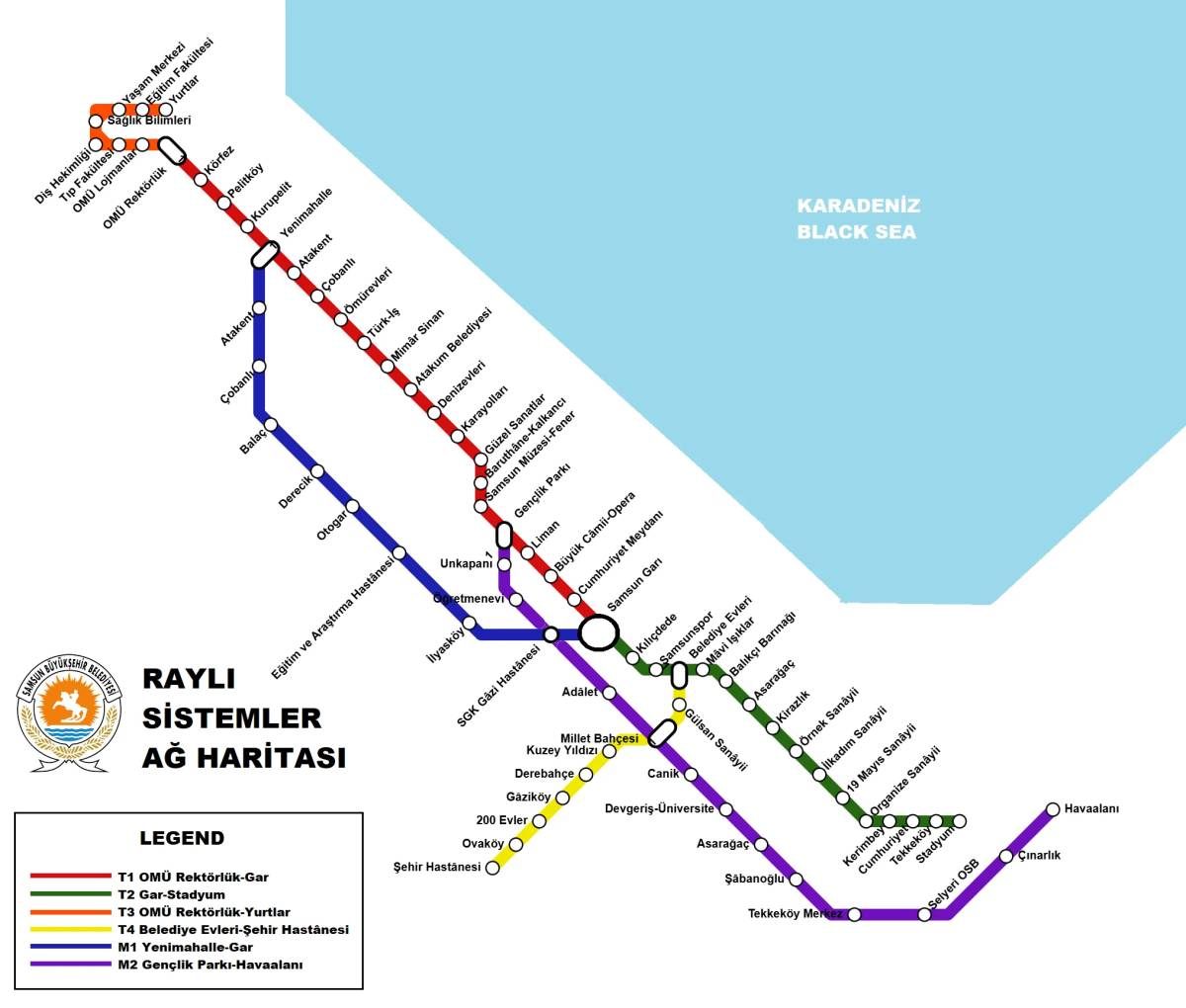 Samsun’a metro projesi çizildi! Her yeri birbirine bağlayacak!