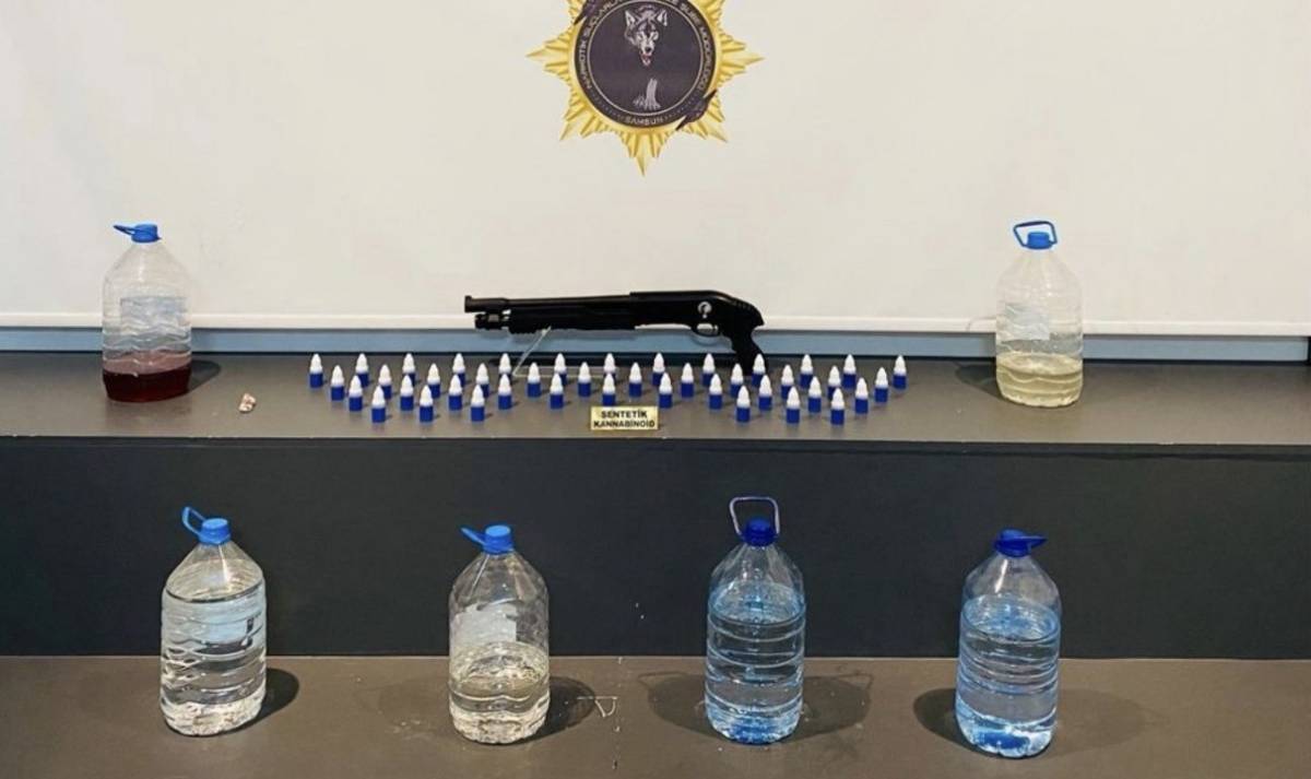 Samsun’da likit uyuşturucu ve hap ele geçirildi