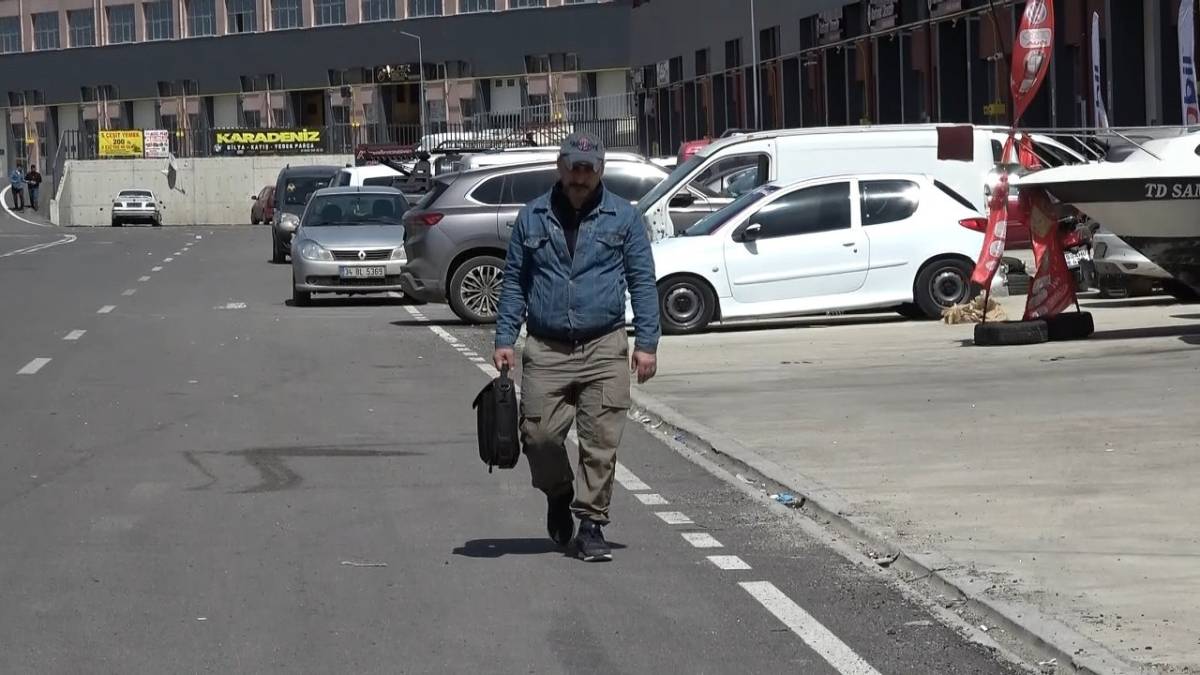 Samsun'da sanayi dönüşüme girdi çareyi seyyar berber olmakta buldu!
