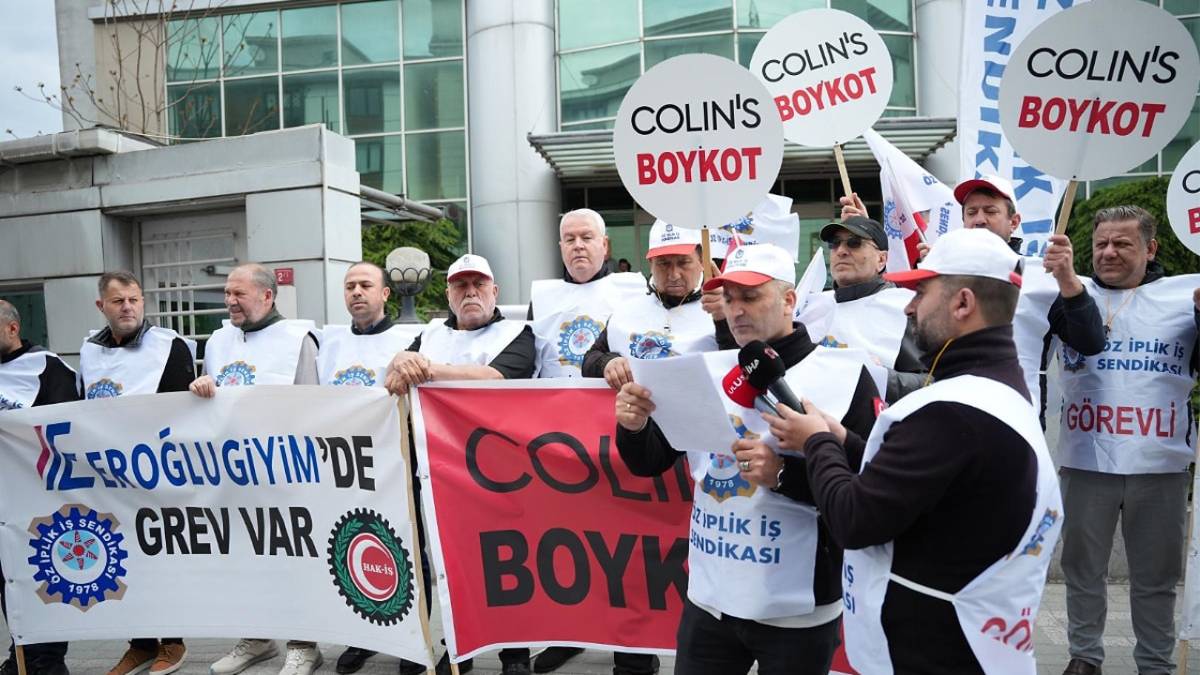 Samsun'da da şubeleri bulunan Türkiye'nin dev giyim markasında Mısır grevi