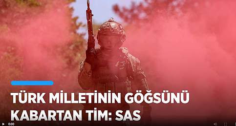 Türk milletinin göğsünü kabartan tim: SAS